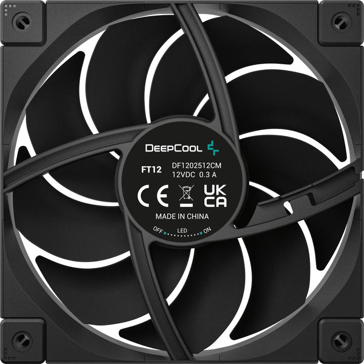 Actual product image Deepcool FT12 120x120x25 bk (120 mm, 1 x)