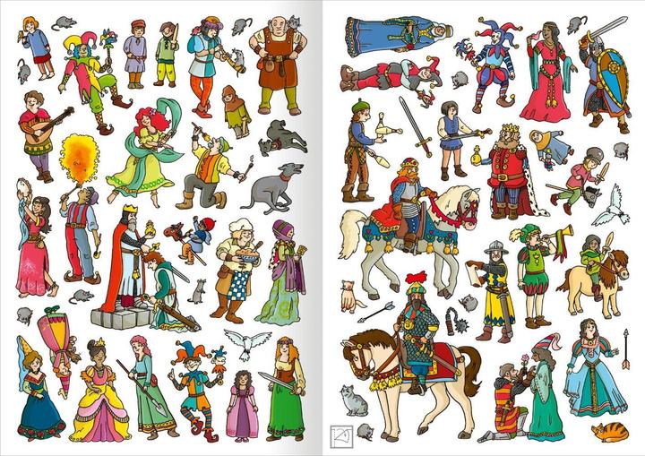 Produktbild WOW! Das Metallic-Stickerbuch – Ritter (Deutsch, Sebastian Coenen)