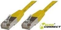 Actual product image MicroConnect S/FTP CAT6 15m Yellow LSZH (S/FTP, CAT6, 15 m)