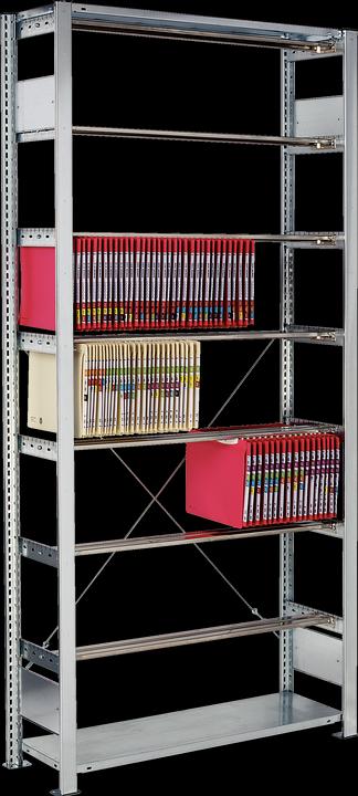 Actual product image Leitz Storage shelf system 3000 (100 x 30 x 220 cm)