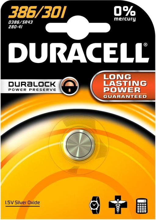 Actual product image Duracell Electronics (1 pcs., SR43, 130 mAh)