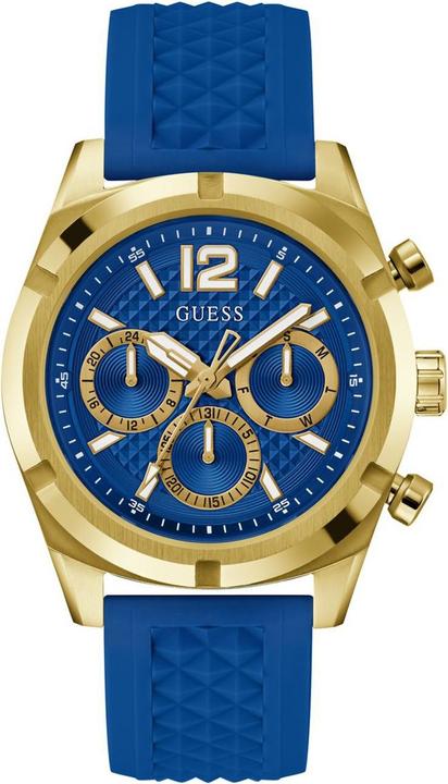 Guess Vermutungen Uhren GW0729G1 Sehen Sie Gold Blue an (Sportuhr)