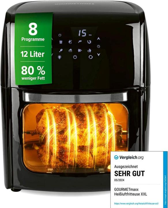 Actual product image Gourmetmaxx Heissluft-Fritteuse