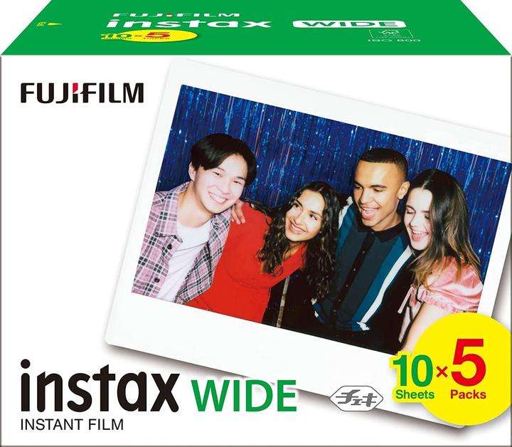 Actual product image Fujifilm Instax wide film - Instant photo paper - 5x10 stuks (Instax Wide 300)