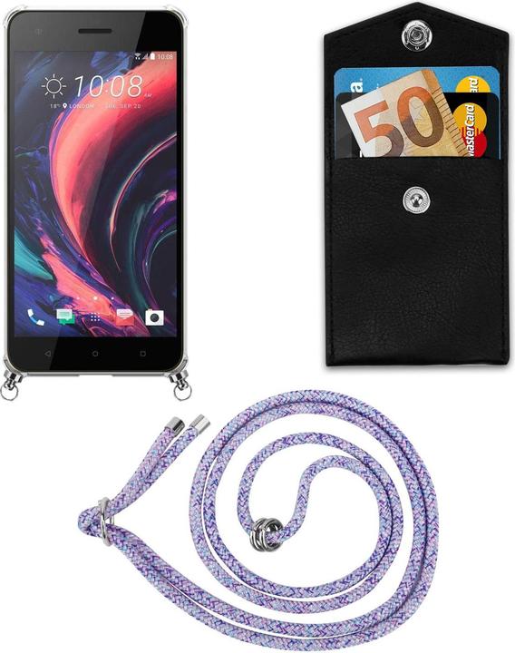 Produktbild Cadorabo TPU Handy Kette SILBER Cover
