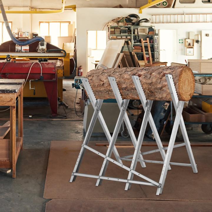 Image du produit Relaxdays Chevalet à bois (83 cm, 80 cm)