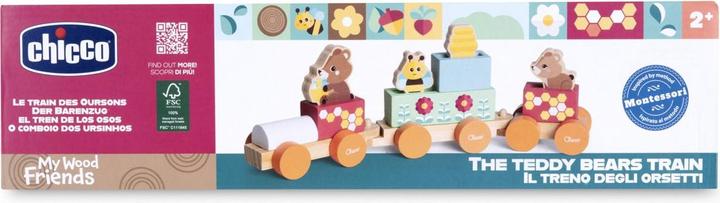 Productafbeelding Chicco My Wood Friends - Teddy'S Train