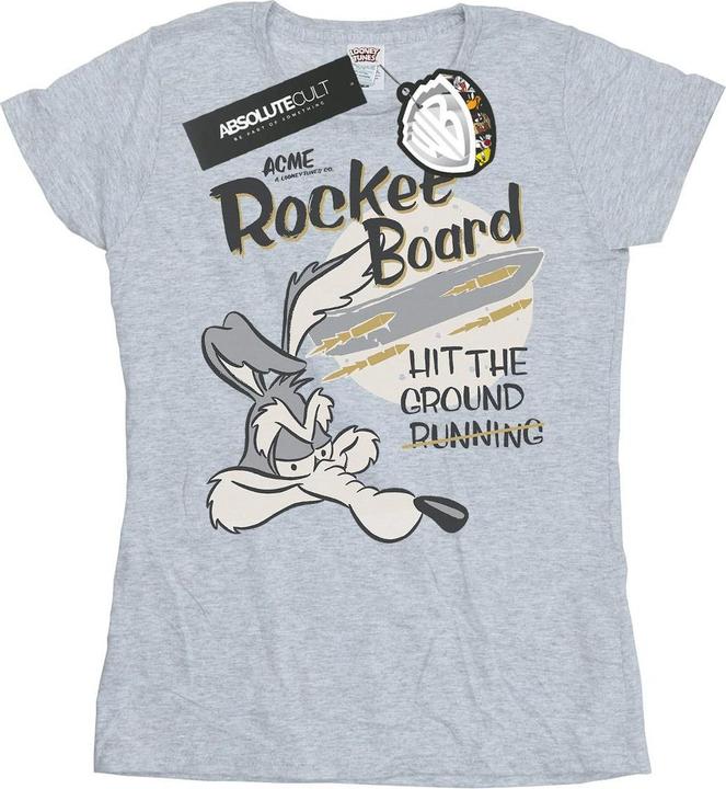 Looney Tunes Wile E Coyote Rocket Board TShirt