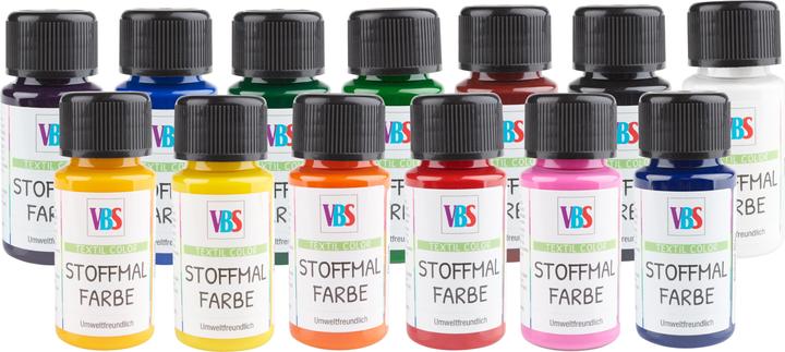 Actual product image VBS Fabric paint, 50 ml (Brilliant blue, 50 ml)