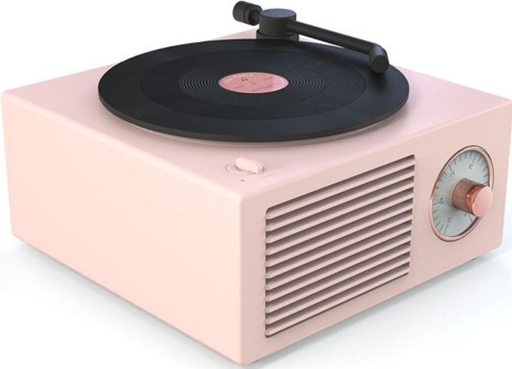Image du produit PhoneLook Enceinte vintage Bluetooth vinyle rétro tourne-disque (Manuel)
