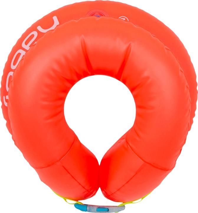 Actual product image Nabaiji Inflatable neck buoyancy aid for children 18-30 kg - orange (19, 20, 21, 22, 23, 24, 25, 26, 27, 28, 29, 30, 18-30 kg)