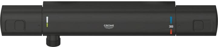Produktbild Grohe Precision Start QuickFix Thermostatarmatur für Brause, 153mm Stichmass (CH), mattschwarz