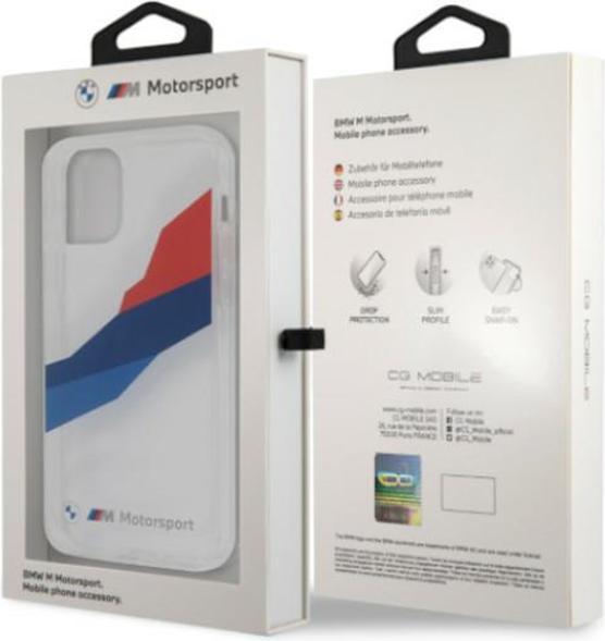 Image du produit BMW Étui BMHCP12LSKTGT iPhone 12 Pro Max 6,7" transparent hardcase Motorsport Tricolor (Apple iPhone 12 Pro Max)