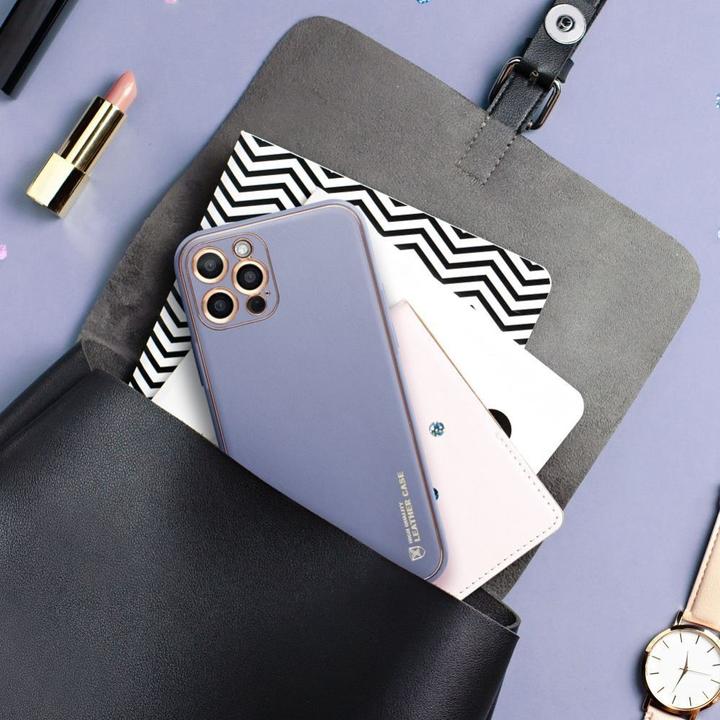 Image du produit OEM Back panel cover LEATHER case for SAMSUNG S24 Plus blue (Samsung Galaxy S24+)
