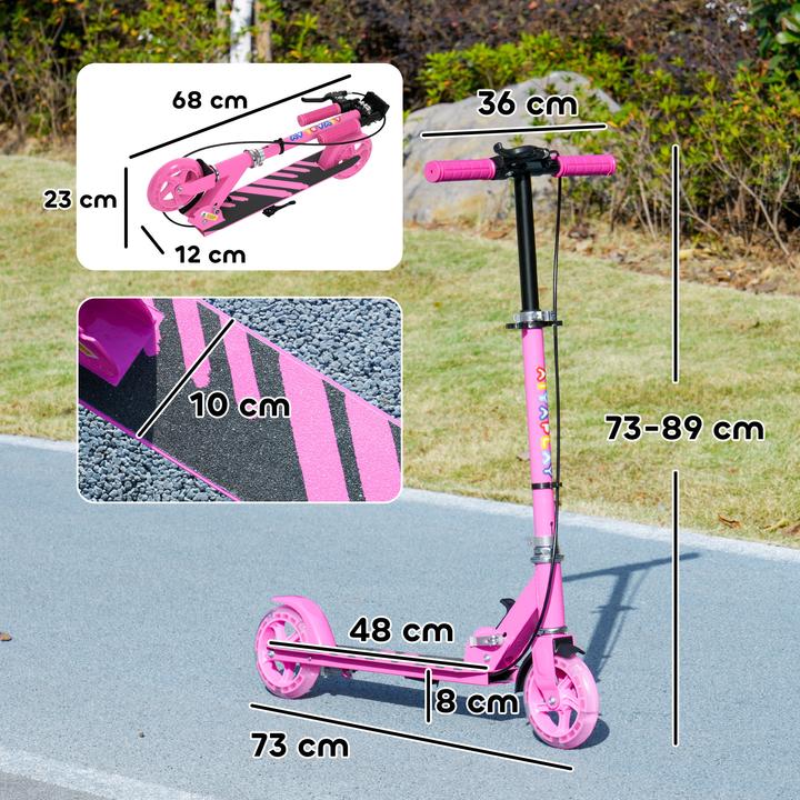 Produktbild Aiyaplay Kinderscooter Kunststoff, Metall Rosa