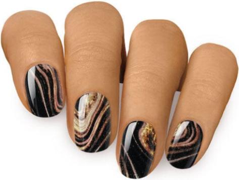 Actual product image MoYou London Gel Nail Strips (Nail varnish dryer)