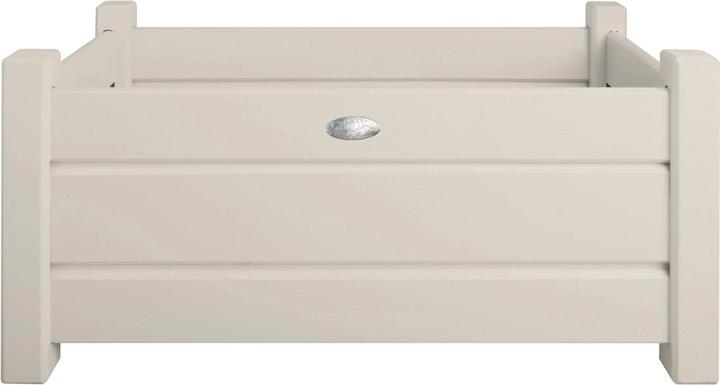 Actual product image Esschert Design Planter boxes rectangular white, set S/L (30.30 cm)