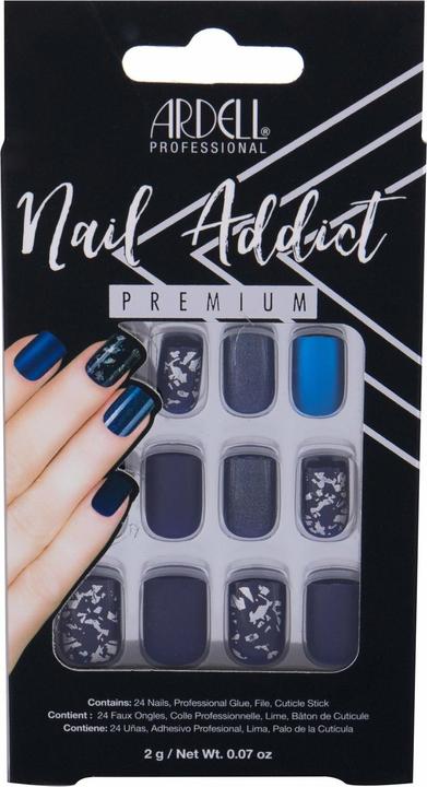 Produktbild Ardell Nail Addict - Nail Addict Matte Blue (Künstliche Wimpern)