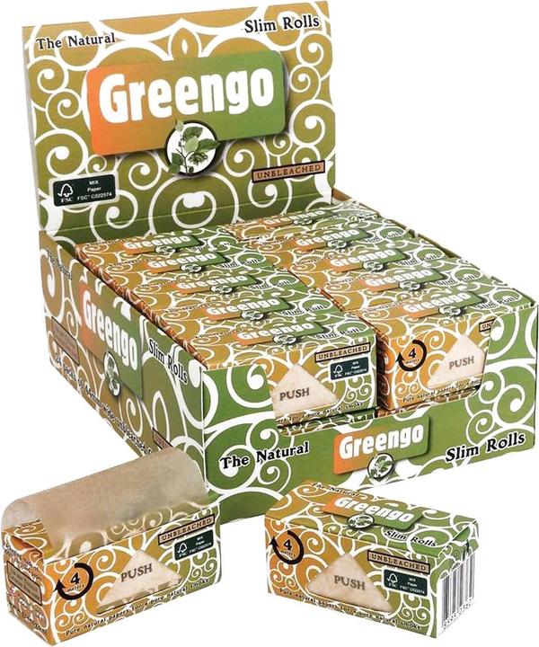 Actual product image GreenGo The Natural Slim Rolls 4m Box