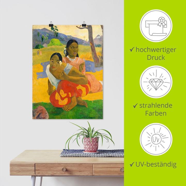 Image du produit Artland Nafea Faaipoipo Quand allez-vous vous marier? R1AY (30 x 40 cm)