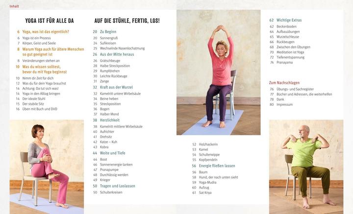Image du produit Yoga für Späteinsteiger (mit DVD) (Allemand, Willem Wittstamm, 2019)