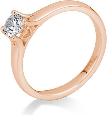 Actual product image Breuning 4 prong set from 0.40 ct. (58, 585/14 K Gold)