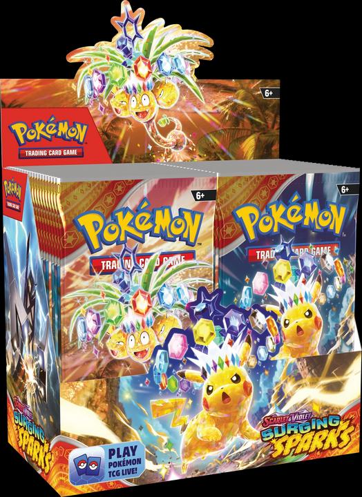 Produktbild Pokémon Surging Sparks (Englisch, Booster Pack)