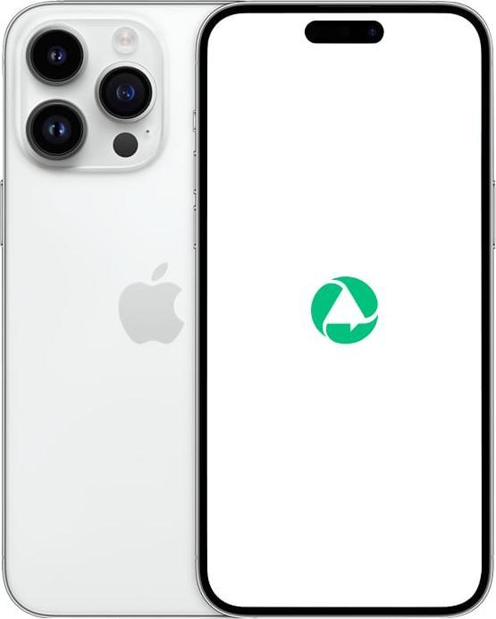 Actual product image remarket.ch iPhone 14 Pro Max (128 GB, Silver, 6.70", 12 Mpx, B / Very good)