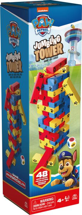 Actual product image Spin Master Paw Patrol Jumbling Tower (German, French, Italian, English)