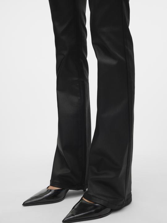 Actual product image Vero Moda Vmflash Mr Flared Coated Pants Noos (32)
