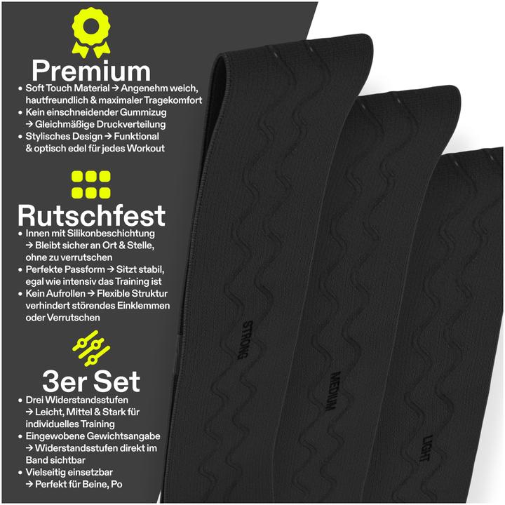 Immagine prodotto Omnana Fascia fitness HIPstar (0.37 m, Light, Medio, Strong)