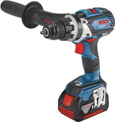 Actual product image Bosch Professional Cordless drill GSR 18V-110C 2x ProCORE18V 4.0Ah +GAL18V-40 (Rechargeable battery operated)