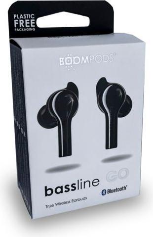 Image du produit Boompods Bassline GO Bluetooth® HiFi In Ear Headphones Casque intra-auriculaire, contrôle du volume (NC, 7 h, Sans fil)