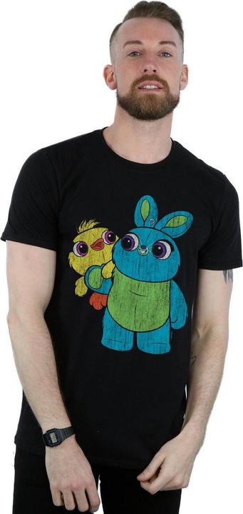 Produktbild Disney Toy Story 4 Ducky And Bunny Distressed Pose TShirt (5XL)