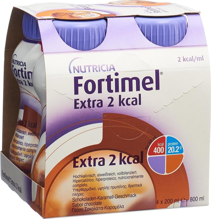 Image du produit Fortimel Protéine 2Kcal chocolat-caramel (Caramel, Chocolat, 4 x)