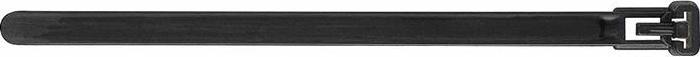 Produktbild HP Autozubehör Kabelbinder Länge 100 mm Breite 3,6 mm Polyamid 6.6 schwarz (Kunststoffkabelbinder, 100 mm, 100 Stk.)