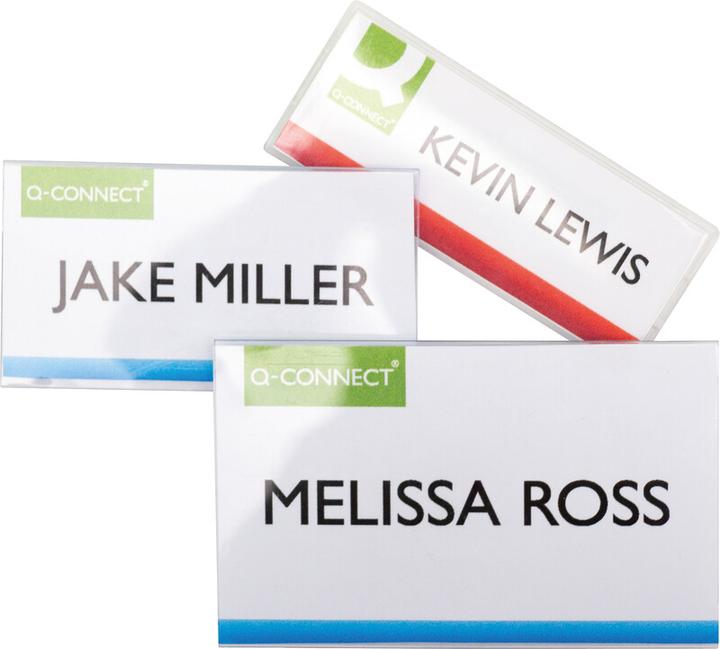 Actual product image Q-Connect Name badges with magnet
