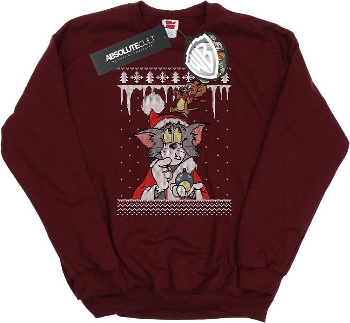 Immagine prodotto Tom & Jerry Christmas Fair Isle Felpa Donna (XXL)