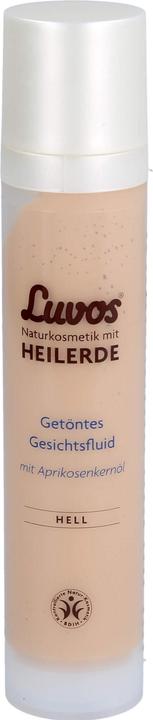 Immagine prodotto Luvos Fluido per il viso colorato Cosmetici naturali leggeri con terra curativa (50 ml, Crema Giorno Tinta)