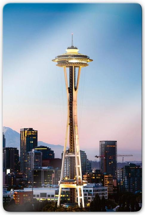 Image du produit Trenddeko Space Needle à Seattle (40 x 60 cm)