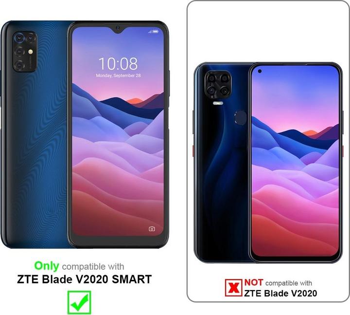 Actual product image Cadorabo Case for ZTE Blade V2020 SMART with belt clip (ZTE Blade V2020 Smart)
