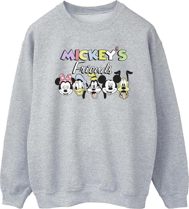 Disney Mickey Mouse And Friends Faces Sweatshirt (XXL)