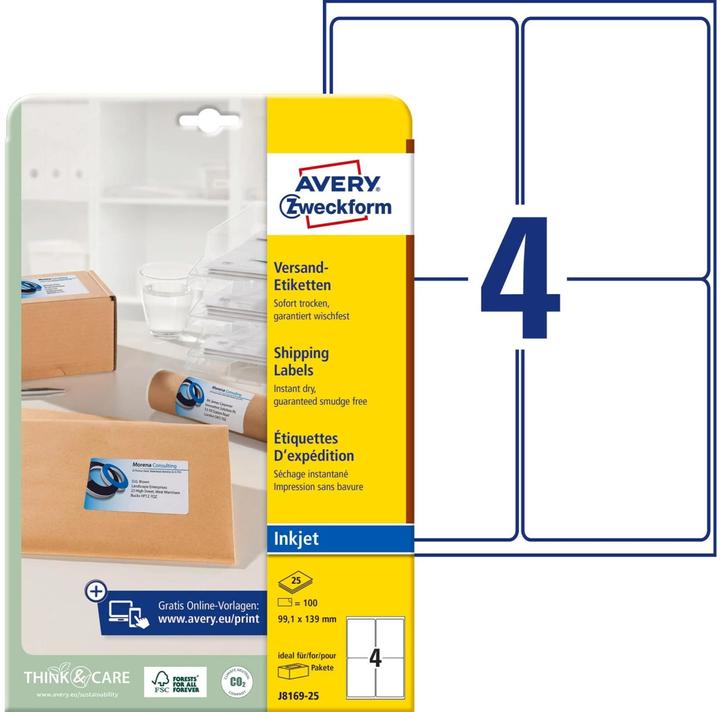 Produktbild Avery J8169-25
