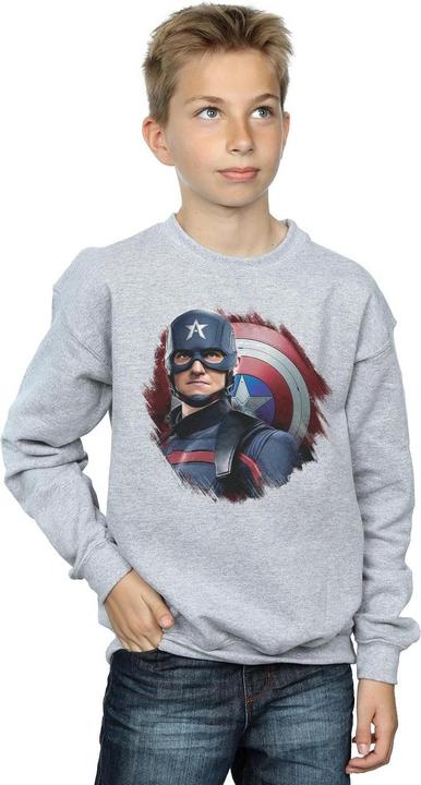 Image du produit - Sweat THE FALCON AND THE WINTER SOLDIER CAPTAIN AMERICA STARE - Garçon (116)