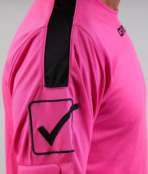 Actual product image Givova goalkeeper long sleeve jersey and shorts set hyguana (M)