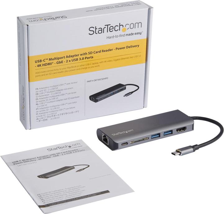 Produktbild StarTech DKT30CSDHPD (USB-C, 2 Ports)