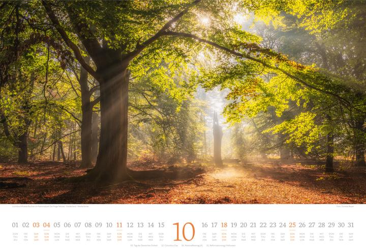 Produktbild Harmonie Kalender 2026 (45 x 33 cm, Harter Einband, Deutsch, Französisch, Englisch)