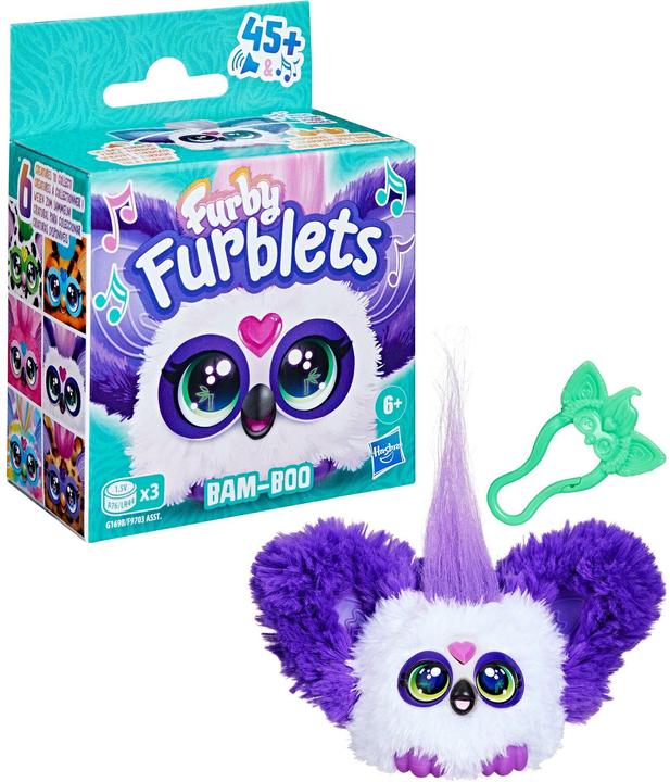 Produktbild Furby Furblets Bam-Boo Panda-Minispielzeug aus Plüsch (12.72 cm)