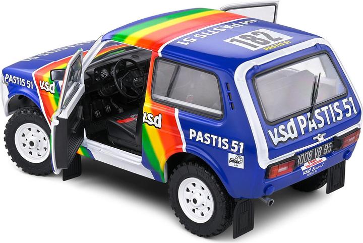 Image du produit Solido 1:18 Lada Niva Paris-Dakar #182 blanc
