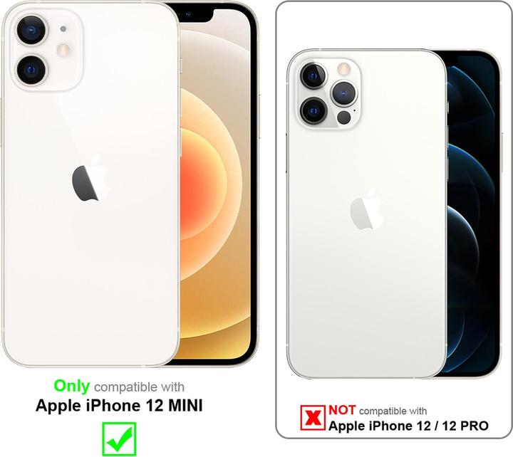 Actual product image Cadorabo TPU Frosted Cover (Apple iPhone 12 mini)